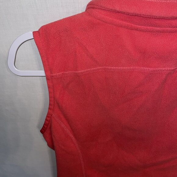 Vineyard Vines Athletic Vest Women’s Sz Small Pink Full Zip Pockets Sleeveless - Picture 11 of 12